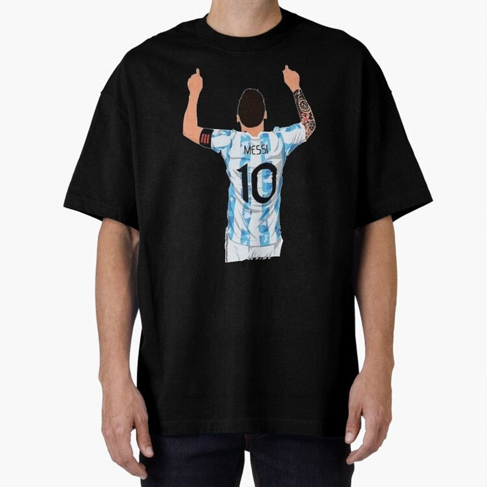 Lionel Messi Oversized T-Shirt Bring Bold Fan Energy to the FIFA World Cup 2026 Journey through Haaland Highlights, Spain and Netherlands Pride, Fan Favorite Moments, National Team Passion, Big Match Drama and Soccer History; Perfect for People Who