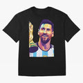 Messi wpap pop art Classic T-Shirt Join Match Day Hype around FIFA World Cup 2026, Messi and Cristiano Ronaldo, England, Football Passion, Legendary Performances, Festival Vibes and Supporter Community; Perfect for Supporters Who Want Bold Football