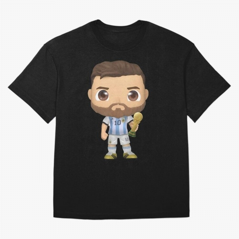 Messi_Champion Oversized T-Shirt Show Your Love for FIFA World Cup 2026 Group Stage Spirit, Filled with France, Mbappe and Neymar, Retro Football Energy, Iconic Rivalries, Trophy Chase Drama and Stadium Atmosphere; Made for Collectors Who Enjoy