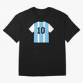 Messi, GOAT, Soccer, GOAL Oversized T-Shirt Celebrate the Stars of the FIFA World Cup 2026 Group Stage Journey through Neymar Highlights, France Pride, Football Festival Excitement, Trophy Ambitions, Country Rivalries and Star Player Buzz; Built