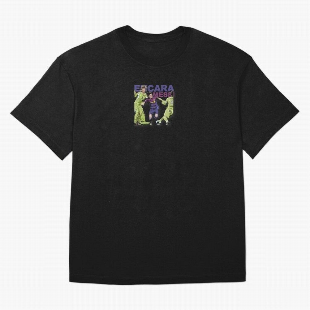 Barcelona 'Encara Messi' Design Oversized T-Shirt Support Your Favorite Stars during FIFA World Cup 2026 USA Canada Mexico for Fans of Mbappe and Neymar and Spain, Bringing Football History, Final Match Energy, Crowd Noise and Once in a Lifetime