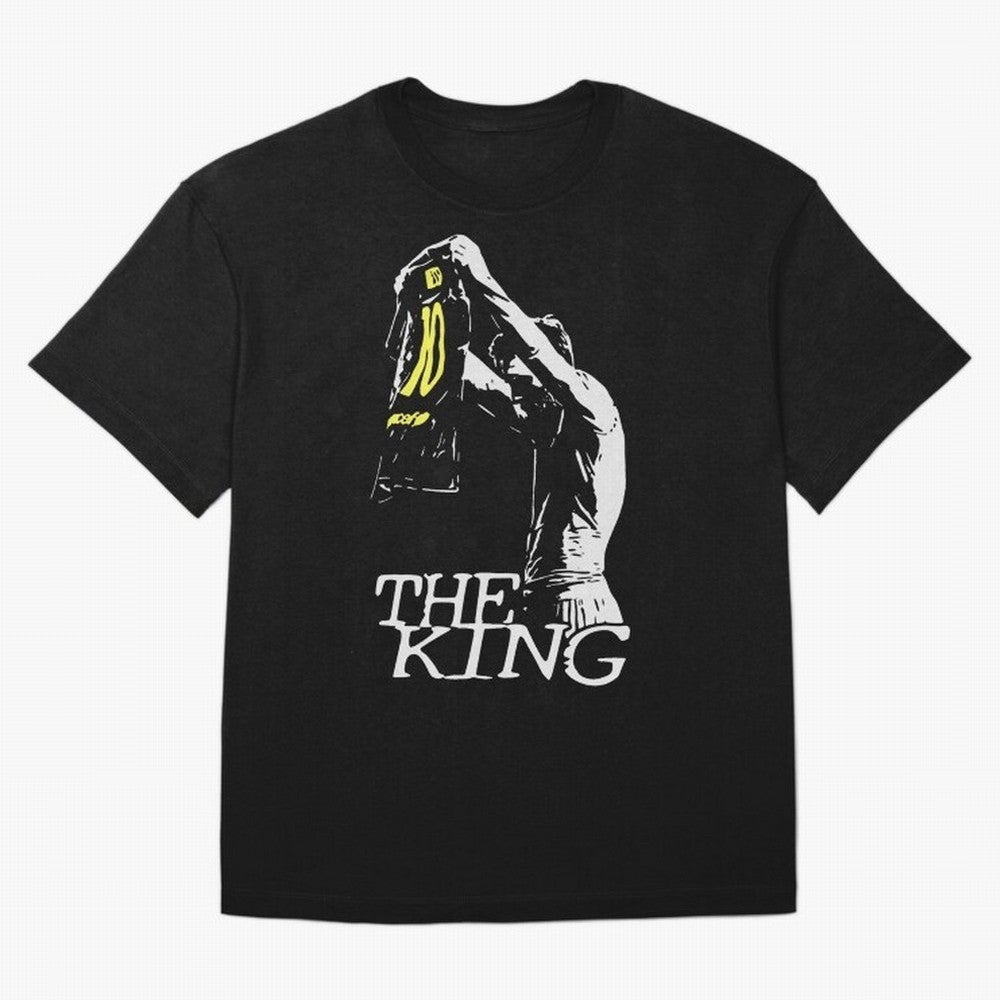 The King Leo Messi Legend Oversized T-Shirt Make Every Kick Count in FIFA World Cup 2026 Group Stage for Fans of Messi and Cristiano Ronaldo and Argentina, France and Brazil, Bringing Supporter Pride, Iconic Celebrations, Legendary Names and Global