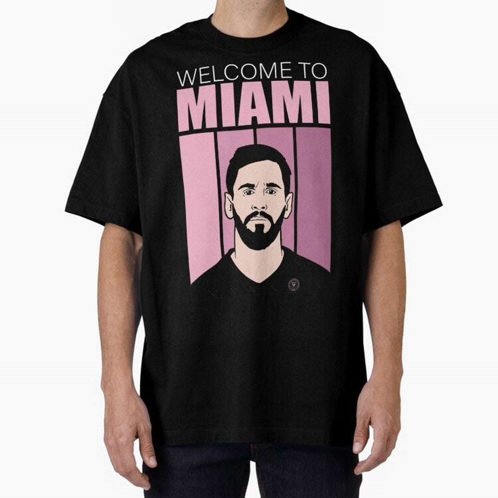 The King Leo Messi Legend Oversized T-Shirt Bring Legendary Rivalry Energy to Global Football Passion for FIFA World Cup 2026, Inspired by Neymar, Haaland and Cristiano Ronaldo, Germany, Stadium Memories, Football Loyalty, International Chants and