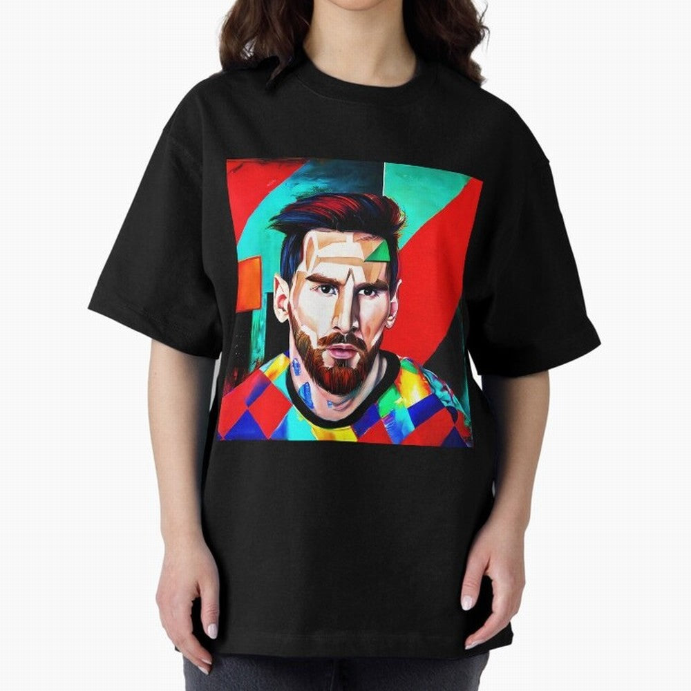 colorful Messi Oversized T-Shirt Back the Journey through FIFA World Cup 2026 USA Canada Mexico Spirit, Built around Spain, Cristiano Ronaldo, Haaland and CR7, Football History, Final Match Energy, Crowd Noise and Once in a Lifetime Moments; Great
