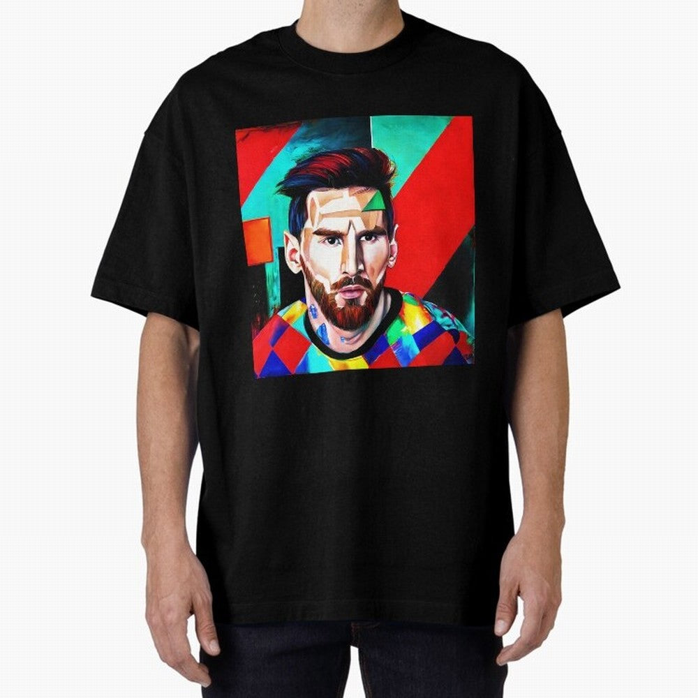 colorful Messi Oversized T-Shirt Back the Journey through FIFA World Cup 2026 USA Canada Mexico Spirit, Built around Spain, Cristiano Ronaldo, Haaland and CR7, Football History, Final Match Energy, Crowd Noise and Once in a Lifetime Moments; Great