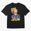 Lionel Messi (Barcelona) artwork Classic T-Shirt Represent the Passion of Match Day Hype around FIFA World Cup 2026, Mbappe and Neymar, France and Portugal, Stadium Memories, Football Loyalty, International Chants and Championship Tradition; Ideal