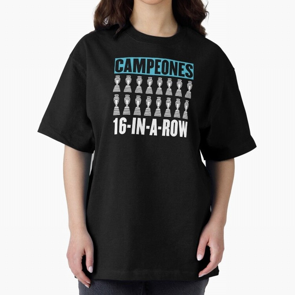 CHAMPIONS 16-IN-A-ROW Classic T-Shirt Relive the Noise and Pride of FIFA World Cup 2026 Group Stage Spirit, Driven by Spain, Mbappe, Sports Nostalgia, International Competition, Famous Players and Unforgettable Victories; Created for Match Day