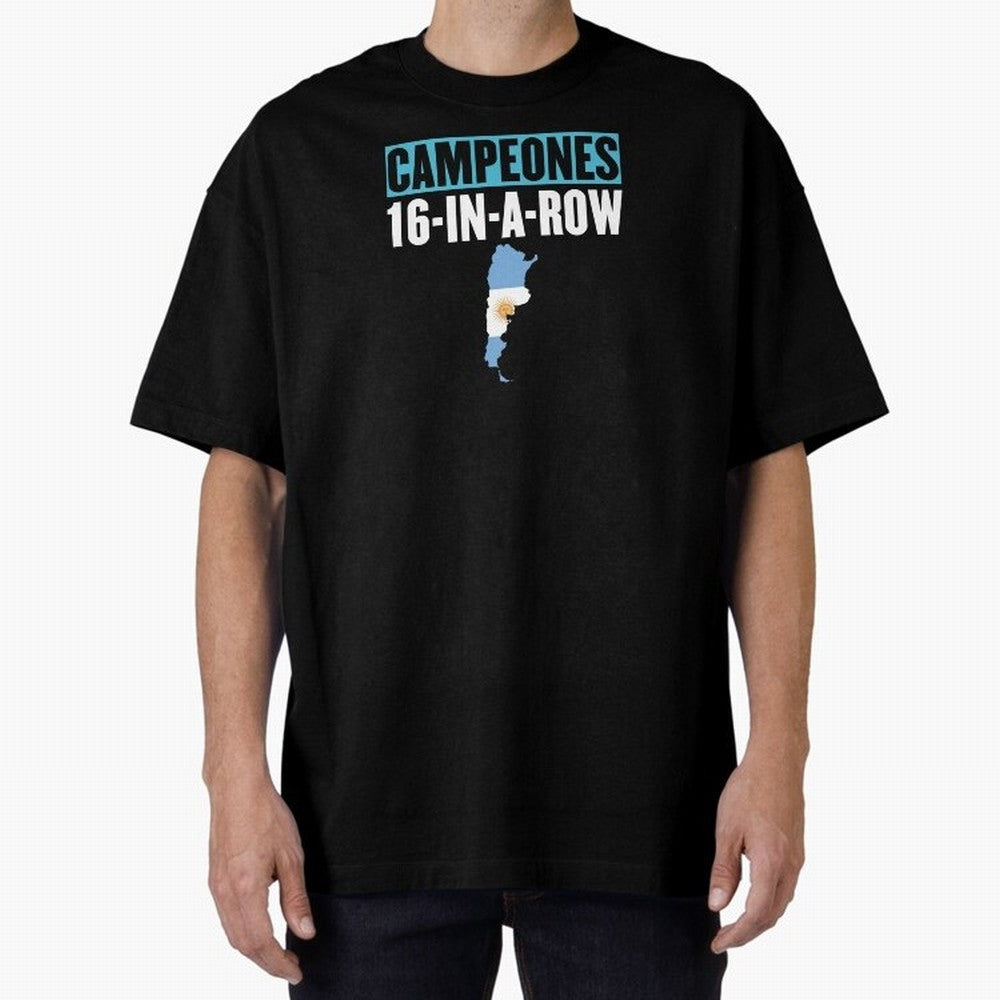 CHAMPIONS 16-IN-A-ROW Classic T-Shirt Celebrate Classic Football Spirit in FIFA World Cup 2026 USA Canada Mexico Spirit, with Spain and Netherlands, Messi and Cristiano Ronaldo, Supporter Pride, Iconic Celebrations, Legendary Names and Global Match
