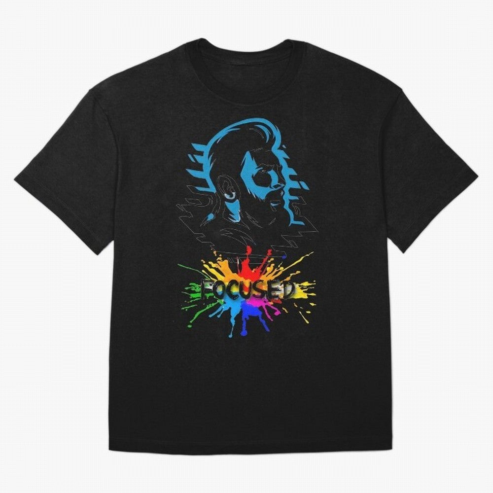 Lionel Messi Focused Classic T-Shirt Relive Legendary Nights from FIFA World Cup 2026 Group Stage Centered on Haaland, Portugal, Spain and Germany Energy, Champion Mindset, Group Stage Buzz, Knockout Tension and Passionate Fan Culture; Made for