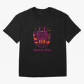 Luggage Barcelona Oversized T-Shirt Celebrate Classic Football Spirit in FIFA World Cup 2026 Built around Cristiano Ronaldo, Argentina and Brazil Energy, Vintage Soccer Flavor, Modern Football Stars, National Flags and Final Night Emotion; Great