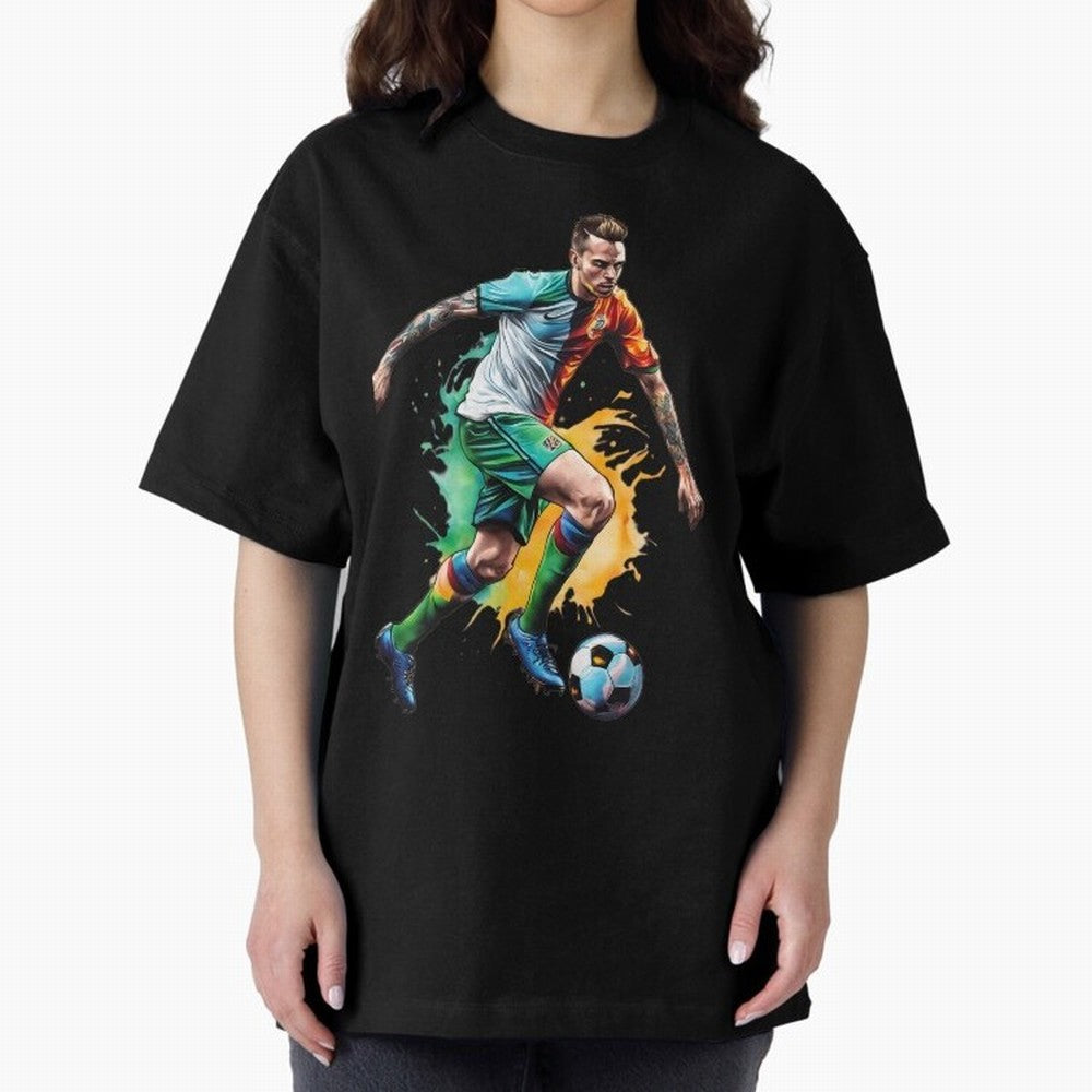 Football Soccer Art Classic T-Shirt Feel International Energy from FIFA World Cup 2026 USA Canada Mexico Centered on Haaland, Argentina Energy, Match Day Excitement, Supporter Culture, Golden Goals and Global Football Passion; Ideal for Football