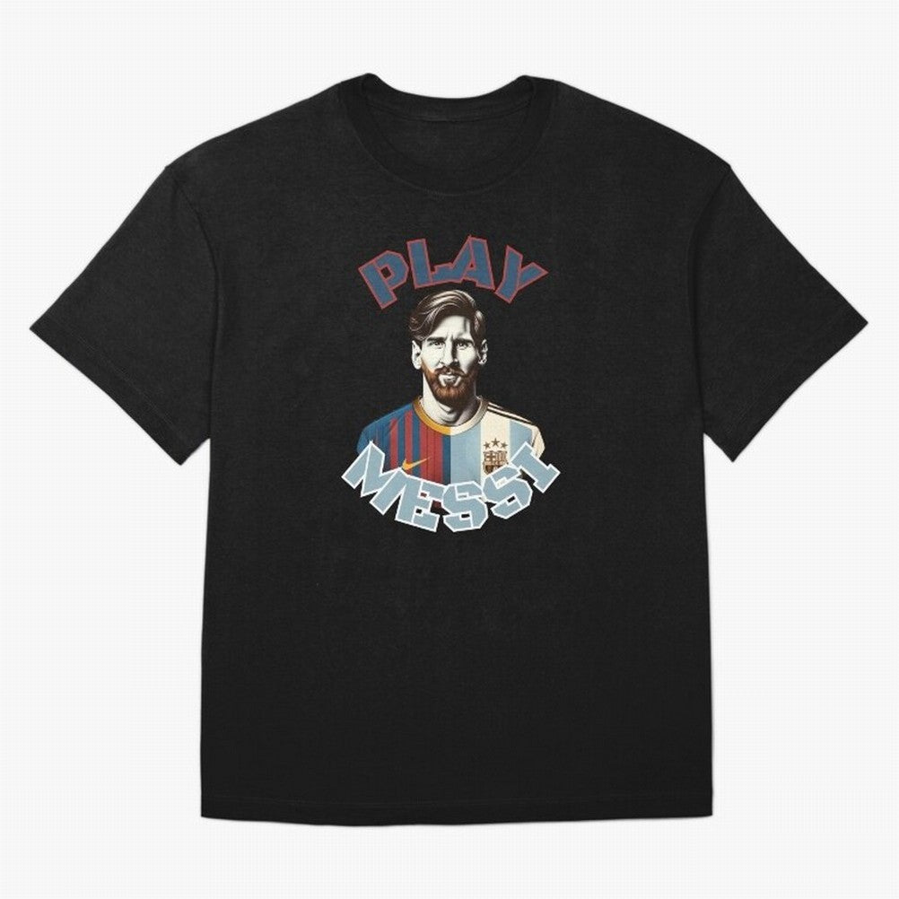 Play Messi Classic T-Shirt Relive Legendary Nights from FIFA World Cup 2026 for Fans of Haaland and Mbappe and Argentina, France and Brazil, Bringing Championship Spirit, Famous Goals, Roaring Crowds and International Football Unity; Perfect for