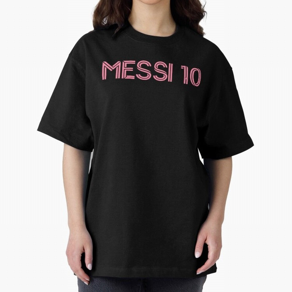 Messi Inter Miami Oversized T-Shirt Make the Season About FIFA World Cup 2026 Built around CR7 and Messi, Brazil, Portugal and Argentina Energy, Retro Football Energy, Iconic Rivalries, Trophy Chase Drama and Stadium Atmosphere; Created for Match