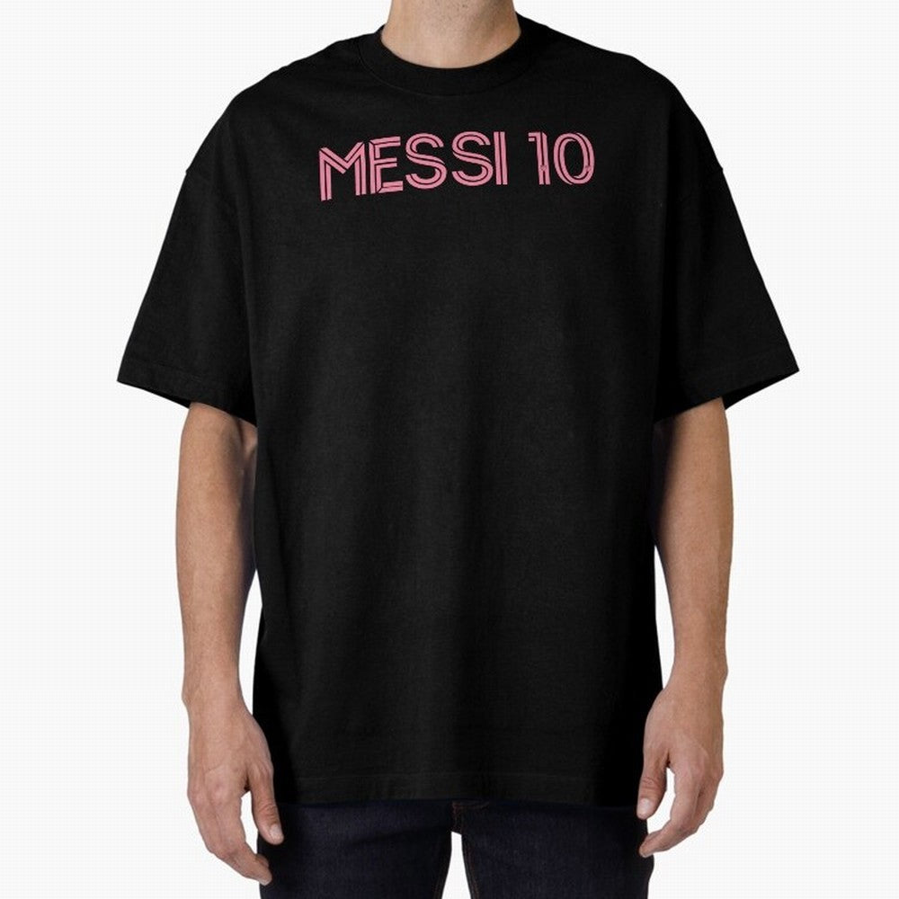 Messi Inter Miami Oversized T-Shirt Make the Season About FIFA World Cup 2026 Built around CR7 and Messi, Brazil, Portugal and Argentina Energy, Retro Football Energy, Iconic Rivalries, Trophy Chase Drama and Stadium Atmosphere; Created for Match