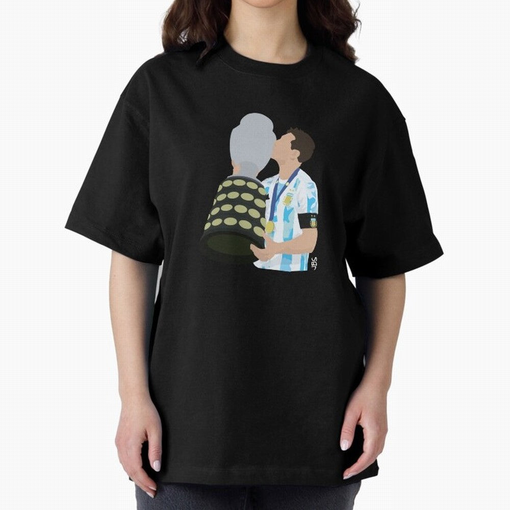 Lionel Messi Champion of America Classic T-Shirt Keep the Match Day Mood of Match Day Hype around FIFA World Cup 2026 Group Stage, Haaland, Portugal, Spain and Germany, Fan Favorite Moments, National Team Passion, Big Match Drama and Soccer