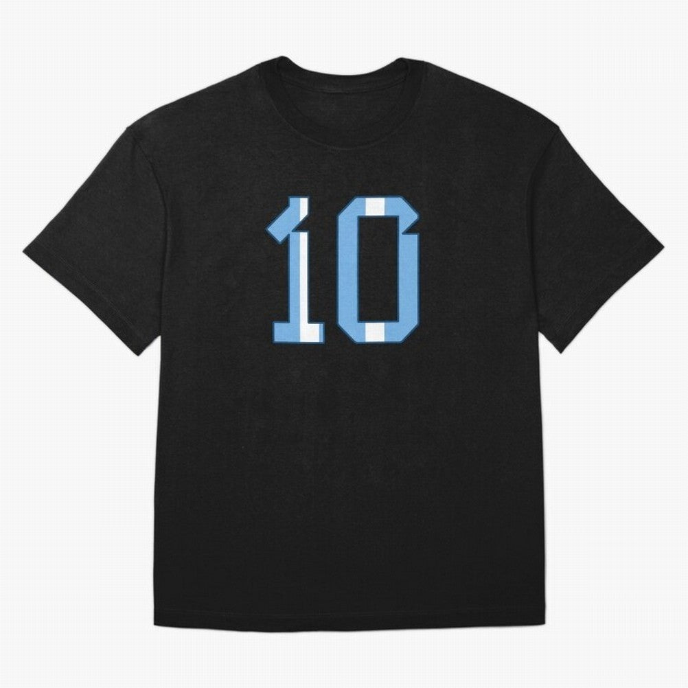 10 - Lionel Messi - Argentina Colours Classic T-Shirt Make Memories around FIFA World Cup 2026 for Fans of Haaland and France and Portugal, Bringing Tournament Hype, Historic Matchups, Family Viewing Parties and Global Sports Pride; Made for Die