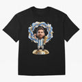 Messi Argentina 2026 - Legend Soccer Chibi 3D Classic T-Shirt Enjoy the Biggest Football Party of Global Football Passion for FIFA World Cup 2026 Group Stage, Celebrating CR7 and Messi, Argentina, France and Brazil, Classic Soccer Heritage,