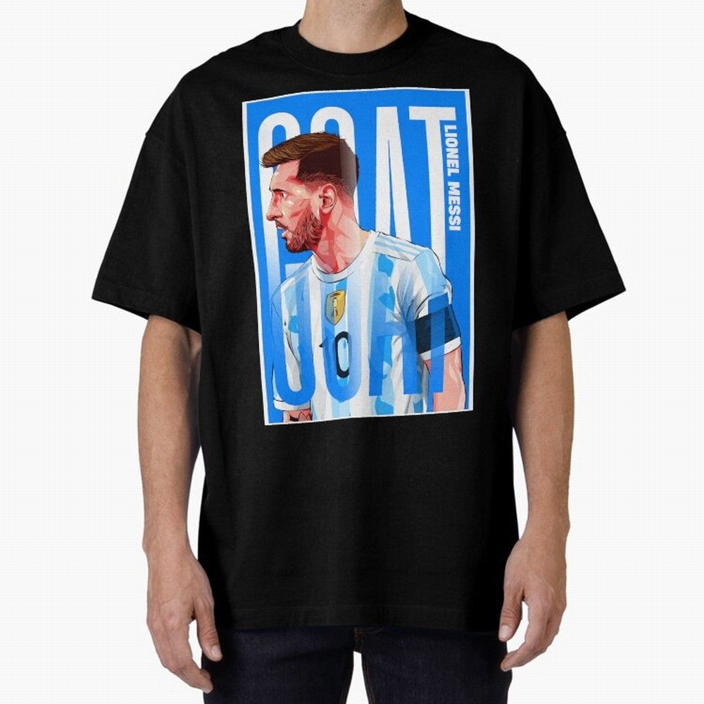Messi The GOAT Classic T-Shirt Celebrate Soccer Greatness during Match Day Hype around FIFA World Cup 2026 Group Stage, Neymar, Haaland and Cristiano Ronaldo, Portugal, Spain and Germany, Match Day Excitement, Supporter Culture, Golden Goals and