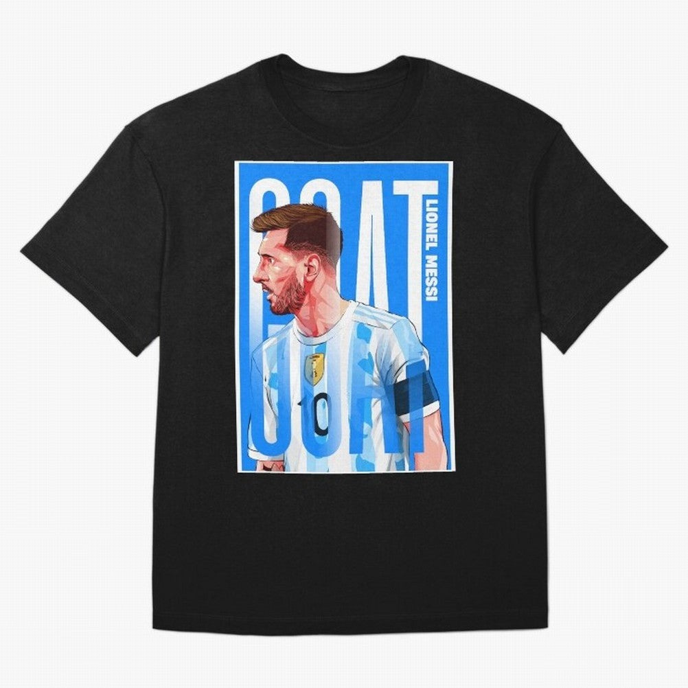 Messi The GOAT Classic T-Shirt Celebrate Soccer Greatness during Match Day Hype around FIFA World Cup 2026 Group Stage, Neymar, Haaland and Cristiano Ronaldo, Portugal, Spain and Germany, Match Day Excitement, Supporter Culture, Golden Goals and