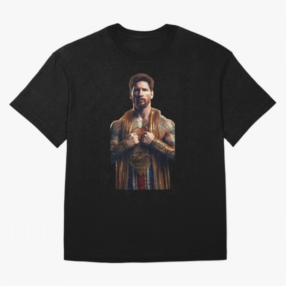 Lionel Messi Essential T-Shirt Represent Football Lovers during FIFA World Cup 2026 USA Canada Mexico for Fans of CR7 and Argentina, Bringing Goal Celebration Energy, Supporter Heritage, Football Icons and Worldwide Tournament Joy; Perfect for