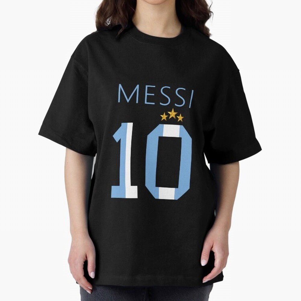 Messi argentina number 10 with 3 stars ver 1 Classic T-Shirt Join the Countdown to Match Day Hype around FIFA World Cup 2026, Mbappe and Neymar, Brazil, Portugal and Argentina, Soccer Culture, Superstar Moments, National Team Dreams and Competitive