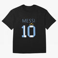 Messi argentina number 10 with 3 stars ver 1 Classic T-Shirt Join the Countdown to Match Day Hype around FIFA World Cup 2026, Mbappe and Neymar, Brazil, Portugal and Argentina, Soccer Culture, Superstar Moments, National Team Dreams and Competitive
