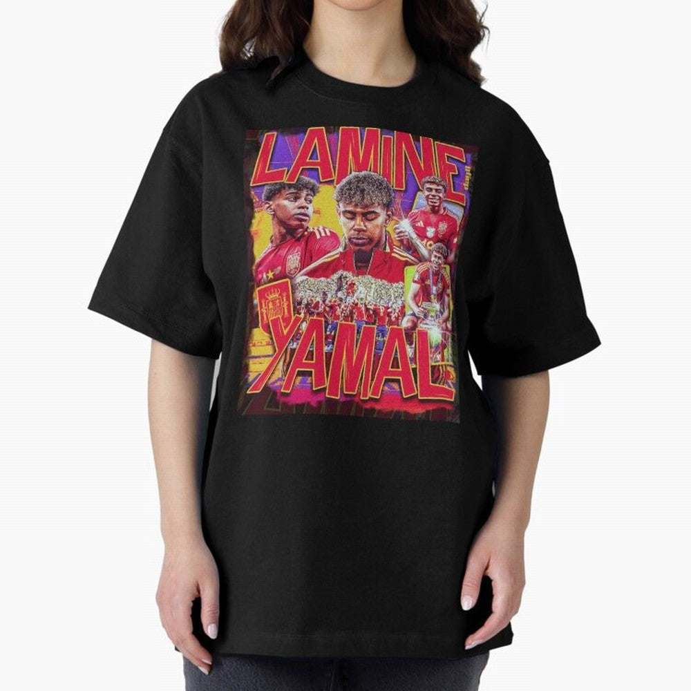 Lamine Yamal Classic T-Shirt Relive the Noise and Pride of FIFA World Cup 2026 USA Canada Mexico Spirit, with England, France and Netherlands, Messi and Cristiano Ronaldo, Football Passion, Legendary Performances, Festival Vibes and Supporter