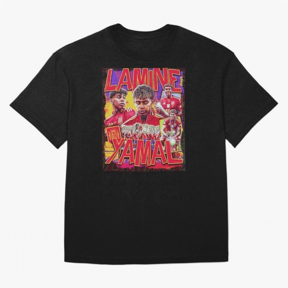 Lamine Yamal Classic T-Shirt Relive the Noise and Pride of FIFA World Cup 2026 USA Canada Mexico Spirit, with England, France and Netherlands, Messi and Cristiano Ronaldo, Football Passion, Legendary Performances, Festival Vibes and Supporter