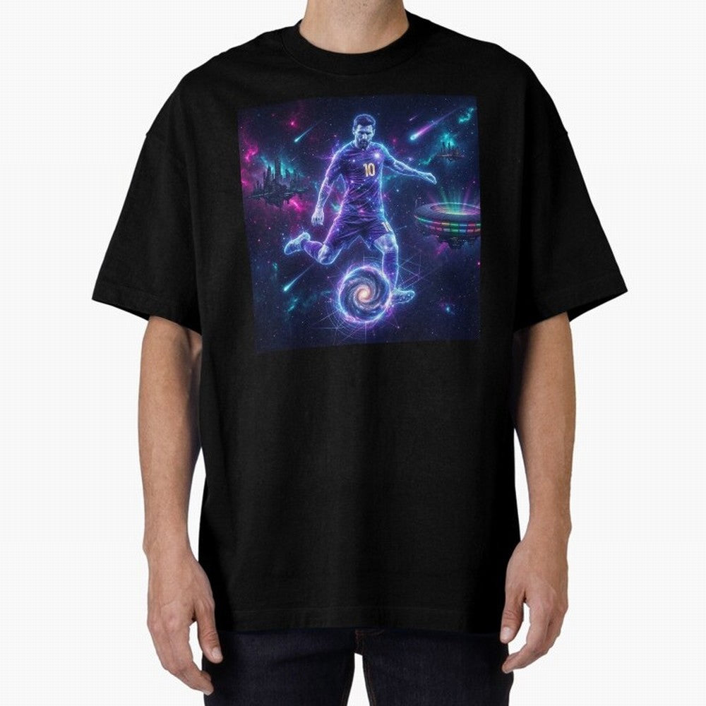 Lionel Messi The Eternal GOAT Of Another Galaxy - (Version 3) Classic T-Shirt Turn Every Weekend Toward FIFA World Cup 2026 USA Canada Mexico for Fans of Messi and Cristiano Ronaldo and France, Bringing Football History, Final Match Energy, Crowd