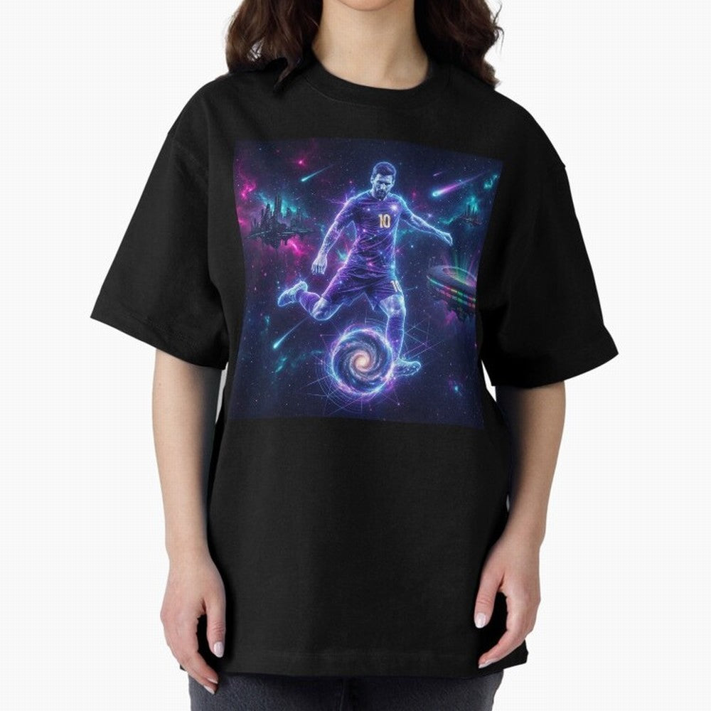 Lionel Messi The Eternal GOAT Of Another Galaxy - (Version 3) Classic T-Shirt Turn Every Weekend Toward FIFA World Cup 2026 USA Canada Mexico for Fans of Messi and Cristiano Ronaldo and France, Bringing Football History, Final Match Energy, Crowd