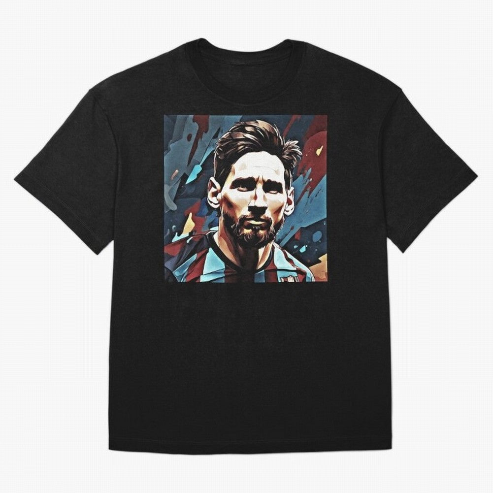 Messi The GOAT Oversized T-Shirt Celebrate Fan Culture around Global Football Passion for FIFA World Cup 2026, Centered on Messi, Argentina and Brazil, Global Supporter Spirit, Legendary Goals, National Colors and Tournament Celebration; Great for