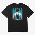 Messi The GOAT Oversized T-Shirt Bring Retro Soccer Energy to Match Day Hype around FIFA World Cup 2026 USA Canada Mexico, Haaland, Argentina and Brazil, Tournament Hype, Historic Matchups, Family Viewing Parties and Global Sports Pride; Made for