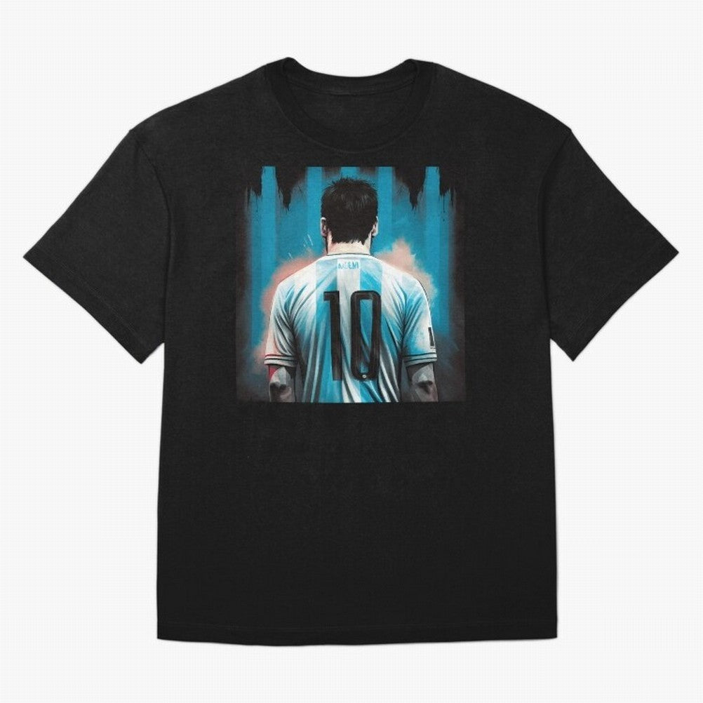 Messi The GOAT Oversized T-Shirt Bring Retro Soccer Energy to Match Day Hype around FIFA World Cup 2026 USA Canada Mexico, Haaland, Argentina and Brazil, Tournament Hype, Historic Matchups, Family Viewing Parties and Global Sports Pride; Made for