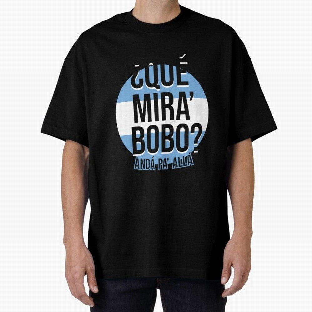 Messi - What do you look silly? Go over there - Lionel Messi shirt meme v3 Oversized T-Shirt Cheer for the FIFA World Cup 2026 Journey through Messi, Neymar and Mbappe Highlights, Argentina and Brazil Pride, Football History, Final Match Energy,