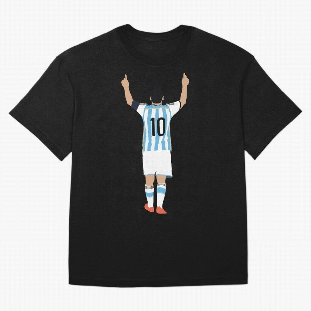 Messi Pop Art Portrait Classic T-Shirt Elevate FIFA World Cup 2026 Group Stage Centered on CR7, England and Germany Energy, Global Supporter Spirit, Legendary Goals, National Colors and Tournament Celebration; Made for Die Hard Supporters, Soccer