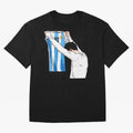 Messi The GOAT Classic T-Shirt Follow FIFA World Cup 2026 USA Canada Mexico Spirit, Filled with England and Germany, CR7 and Messi, Vintage Soccer Flavor, Modern Football Stars, National Flags and Final Night Emotion; Great for Watch Parties,