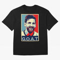 Messi Pop Art Portrait Classic T-Shirt Make Your Look Match FIFA World Cup 2026 USA Canada Mexico with Messi, CR7 and Mbappe, France Energy, Goal Celebration Energy, Supporter Heritage, Football Icons and Worldwide Tournament Joy; Perfect for Fans,