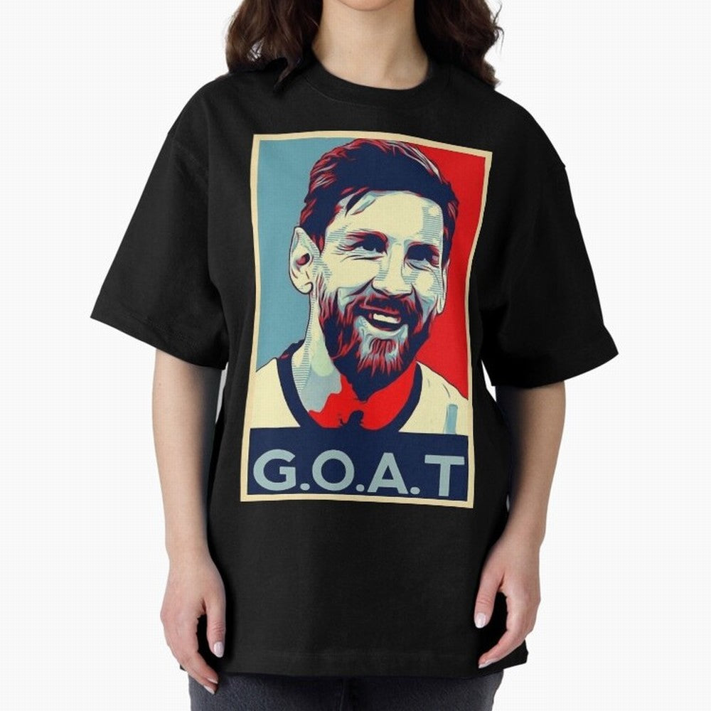 Messi Pop Art Portrait Classic T-Shirt Make Your Look Match FIFA World Cup 2026 USA Canada Mexico with Messi, CR7 and Mbappe, France Energy, Goal Celebration Energy, Supporter Heritage, Football Icons and Worldwide Tournament Joy; Perfect for Fans,