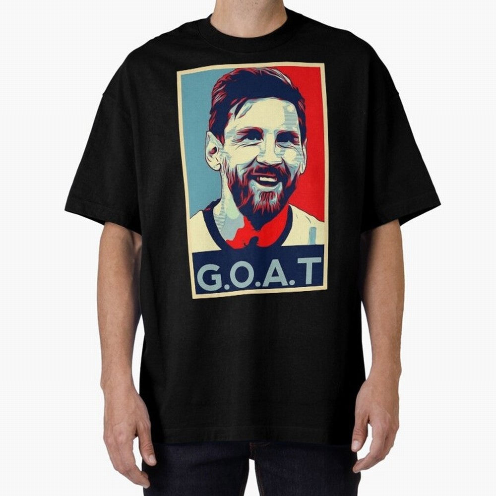 Messi Pop Art Portrait Classic T-Shirt Make Your Look Match FIFA World Cup 2026 USA Canada Mexico with Messi, CR7 and Mbappe, France Energy, Goal Celebration Energy, Supporter Heritage, Football Icons and Worldwide Tournament Joy; Perfect for Fans,