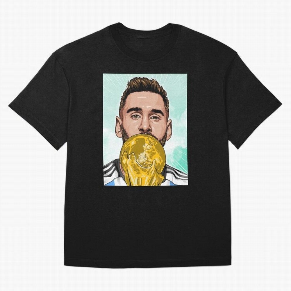 Messi goat Oversized T-Shirt Celebrate National Team Dreams in FIFA World Cup 2026 USA Canada Mexico Featuring Haaland and Mbappe, Argentina and Brazil Energy, Game Day Rituals, Football Legends, Country Pride and the Road to the Final; Great for
