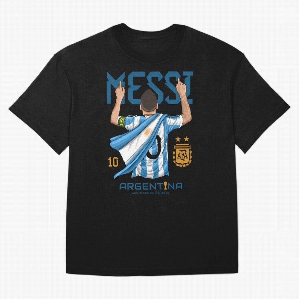 Lionel Messi Argentina Champions World Cup Essential T-Shirt Feel the Heartbeat of the FIFA World Cup 2026 Journey through Messi Highlights, Germany Pride, Championship Spirit, Famous Goals, Roaring Crowds and International Football Unity; Ideal