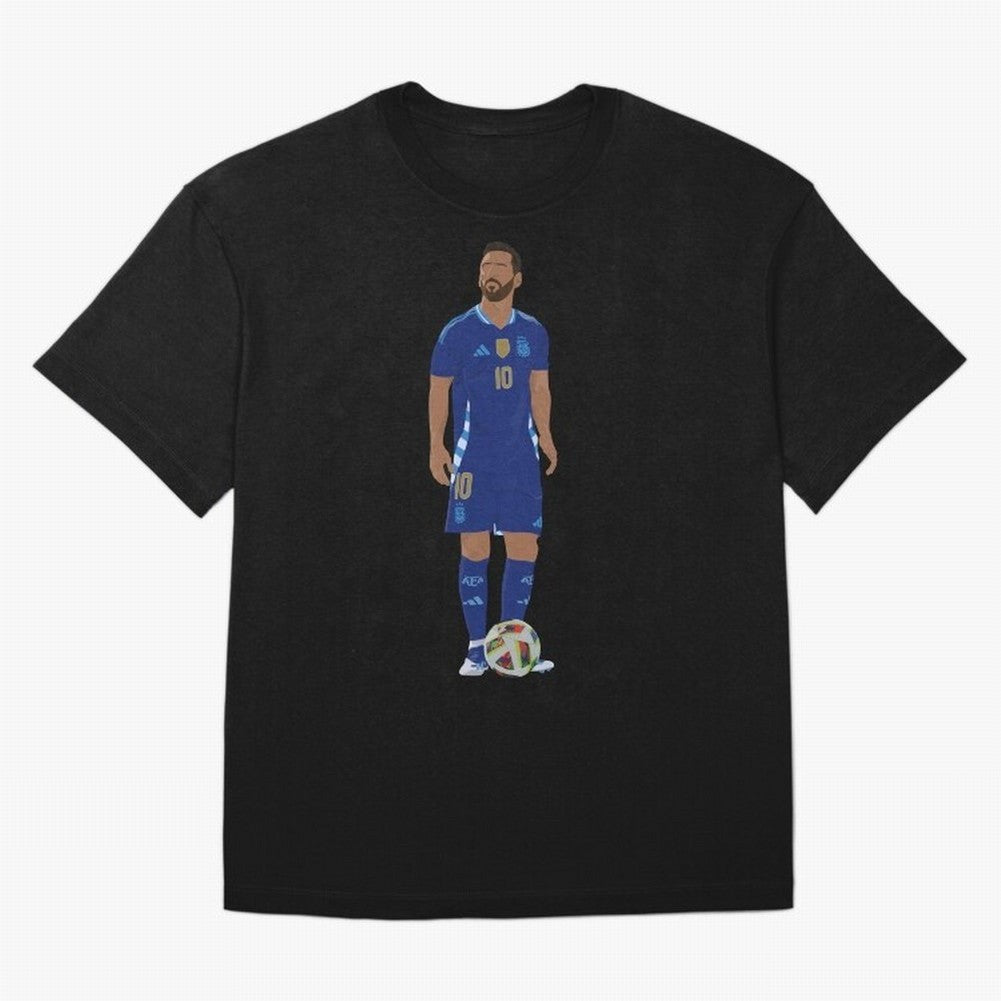 Leo Messi Classic T-Shirt Fuel the Hype around FIFA World Cup 2026 Spirit, Connected to Brazil, CR7 and Messi, Championship Spirit, Famous Goals, Roaring Crowds and International Football Unity; Perfect for People Who Love Argentina, Brazil,