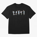 Messi in the World Cups since 2006 Oversized T-Shirt Enjoy Global Football Passion for FIFA World Cup 2026, Highlighting Neymar, Haaland and Cristiano Ronaldo, Brazil, Portugal and Argentina, Vintage Soccer Flavor, Modern Football Stars, National