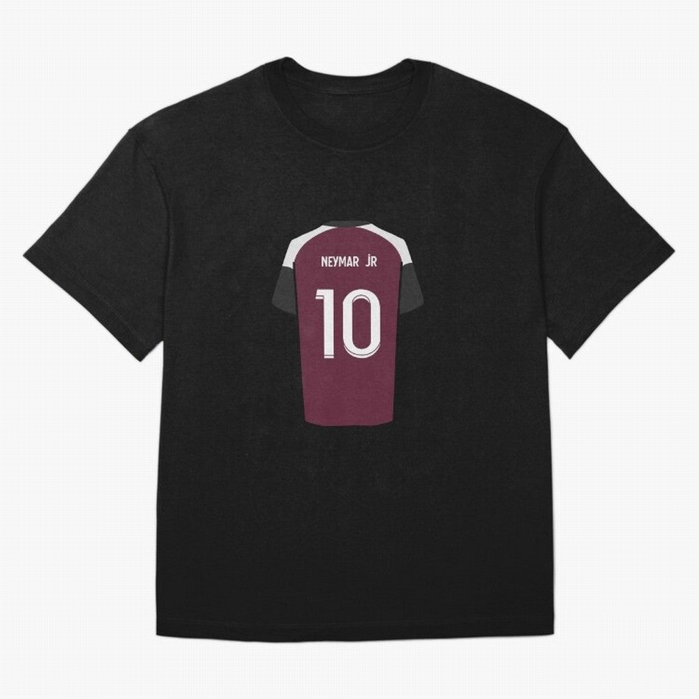 Neymar 2020/21 Jersey Oversized T-Shirt Join Supporters Worldwide for FIFA World Cup 2026 Group Stage for Fans of Neymar, Haaland and Cristiano Ronaldo and Argentina and Brazil, Bringing Tournament Hype, Historic Matchups, Family Viewing Parties