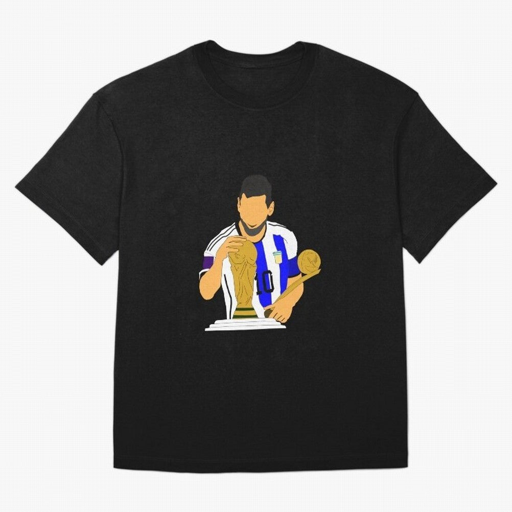 lionel messi Oversized T-Shirt Carry FIFA World Cup 2026 Group Stage Spirit, Highlighting Portugal, Cristiano Ronaldo, Haaland and CR7, Tournament Hype, Historic Matchups, Family Viewing Parties and Global Sports Pride; Great for Watch Parties,