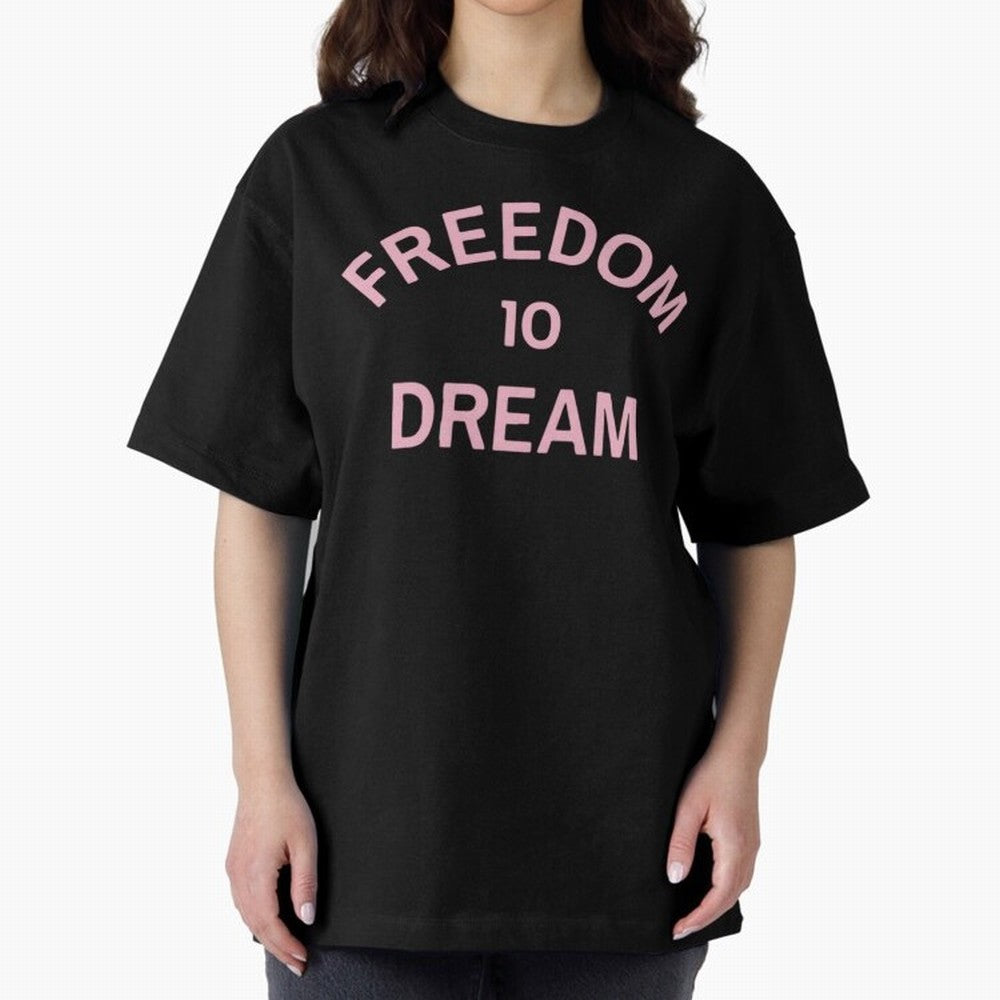Freedom 10 Dream Oversized T-Shirt Remember FIFA World Cup 2026 Group Stage for Fans of Haaland and Brazil, Portugal and Argentina, Bringing Game Day Rituals, Football Legends, Country Pride and the Road to the Final; Perfect for Fans, Collectors,