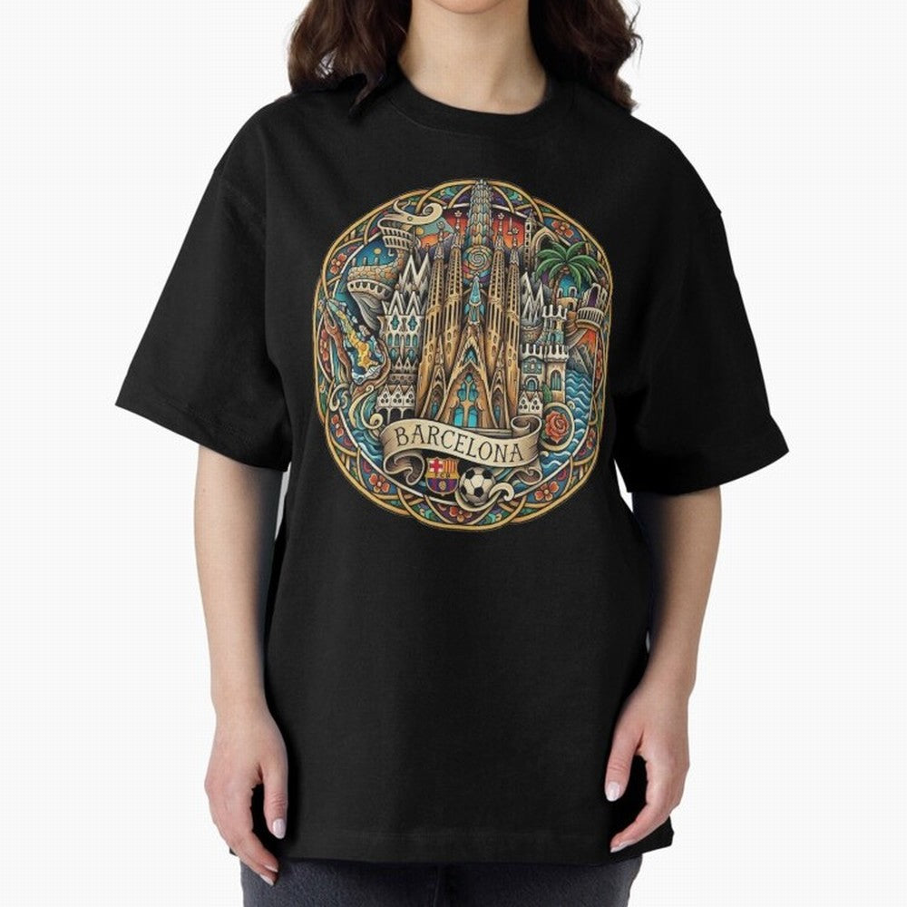 BARCELONA Classic T-Shirt Celebrate Golden Goal Energy in FIFA World Cup 2026 USA Canada Mexico for Fans of Haaland and Mbappe and France and Portugal, Bringing Stadium Chants, National Pride, Trophy Dreams and Unforgettable Football Memories;