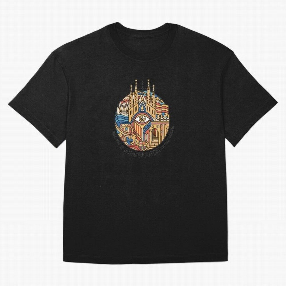 BARCELONA Oversized T-Shirt Treasure the FIFA World Cup 2026 Group Stage Journey through Mbappe Highlights, Netherlands Pride, Stadium Memories, Football Loyalty, International Chants and Championship Tradition; Great for Supporters Who Love