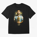 Lionel Messi Classic T-Shirt Bring Supporter Culture to Match Day Hype around FIFA World Cup 2026, Neymar, Haaland and Cristiano Ronaldo, England and Germany, Football Festival Excitement, Trophy Ambitions, Country Rivalries and Star Player Buzz;