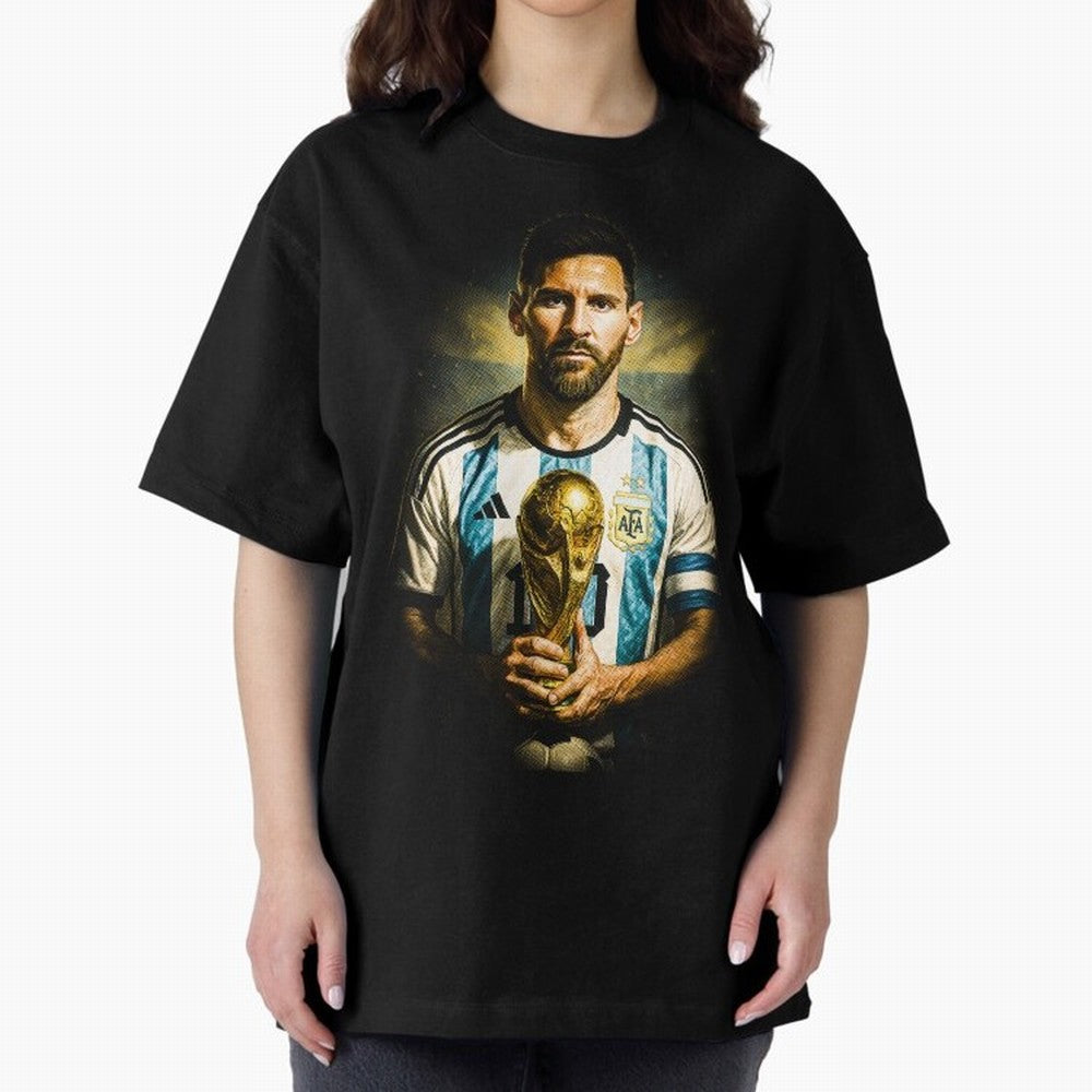 Lionel Messi Classic T-Shirt Bring Supporter Culture to Match Day Hype around FIFA World Cup 2026, Neymar, Haaland and Cristiano Ronaldo, England and Germany, Football Festival Excitement, Trophy Ambitions, Country Rivalries and Star Player Buzz;